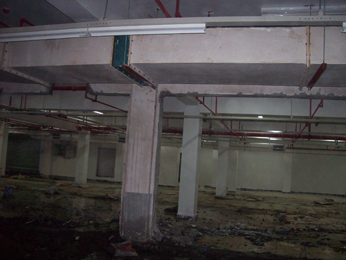 平潭兴福兴超超市剪力墙切割