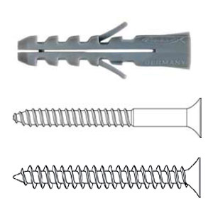 慧鱼安全尼龙锚栓 S