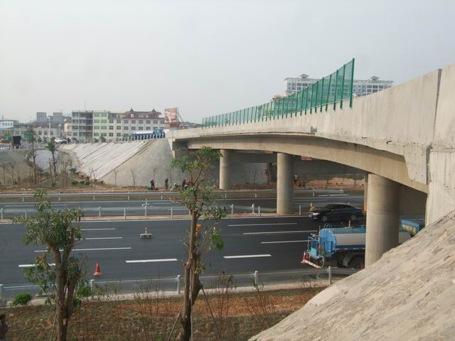 莆田段扩建工程PA4标仙游互通A匝道桥桥梁加固检测