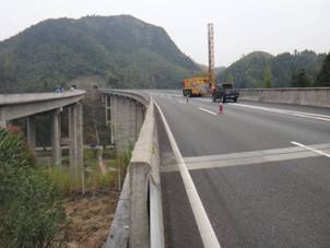 泉三高速公路1标际头大桥桥梁加固检测