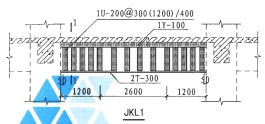 碳纤维加固梁底平面